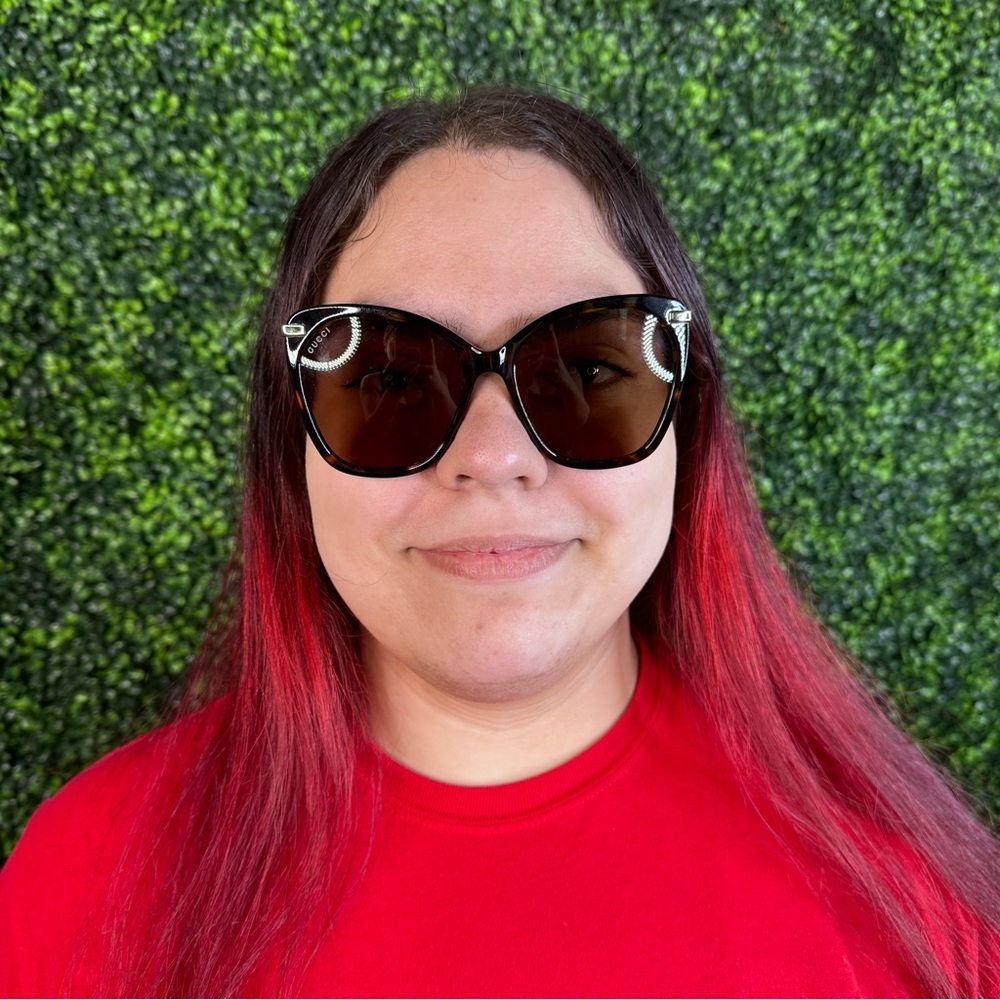 GUCCI Cat Eye Sunglasses new - Picture 12 of 15